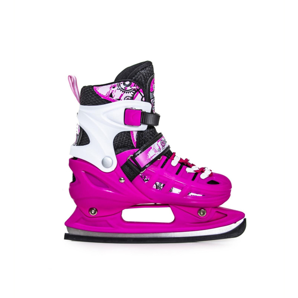 Детские ролики-коньки 2 в 1 Scale Sports 1580188079-L Pink, размер 38-41