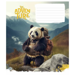 Тетрадь ученическая "Best adventure" Школярик 012-3285L-5 в линию, 12 листов