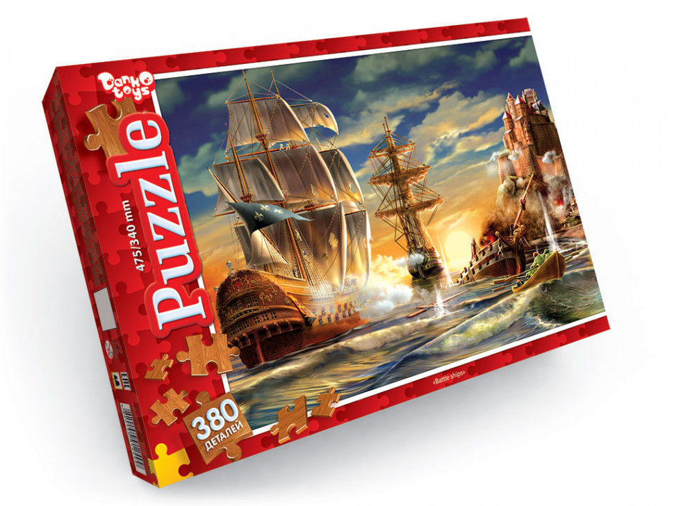 Дитячий пазл Danko Toys C380-02, 380 елементів