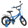 Велосипед дитячий PROF1 Y14313 14 дюймів, синій 