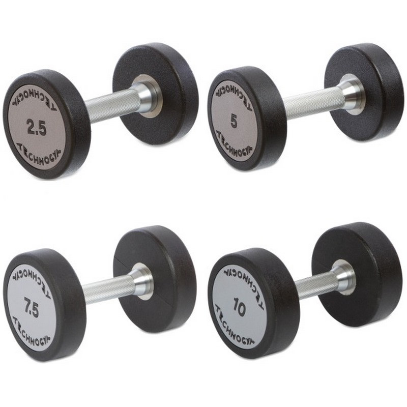 Гантельний ряд Technogym 128659FS 2.5-10 кг, 4 пари