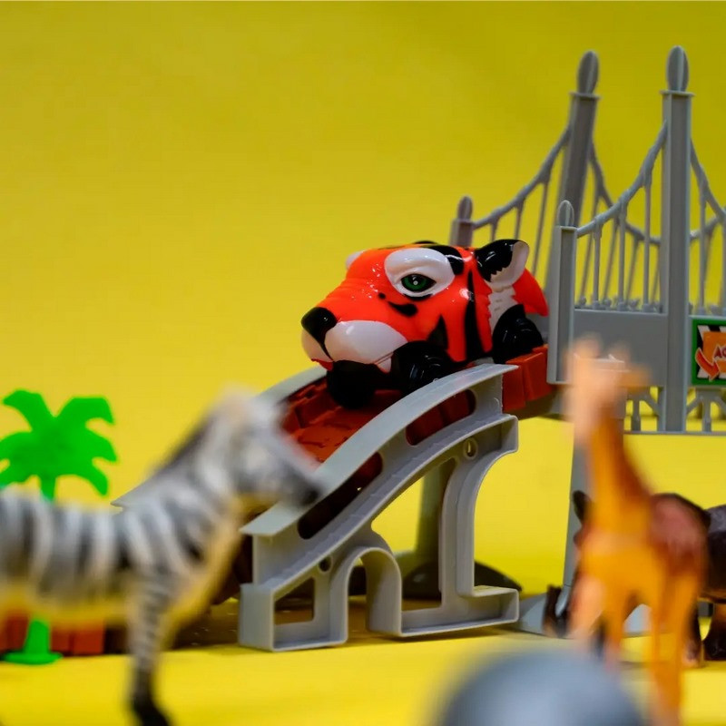 Детский игровой набор железная дорога 