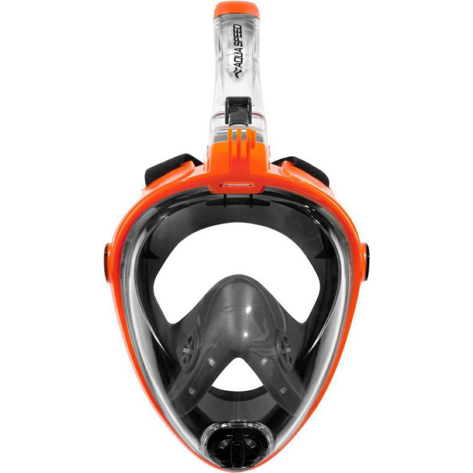 Повнолицьова маска SPECTRA 2.0 Aqua Speed 247-75 чорний, помаранчевий, S/M