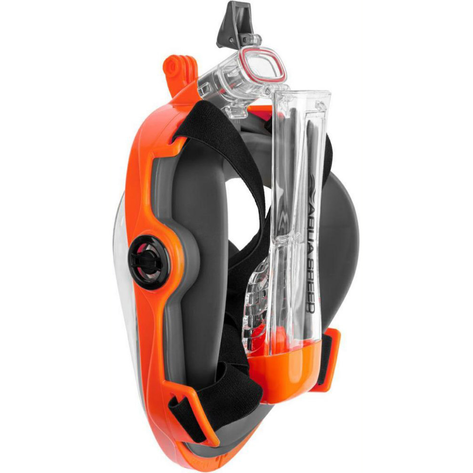 Повнолицьова маска SPECTRA 2.0 Aqua Speed 247-75 чорний, помаранчевий, S/M