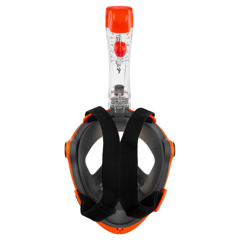 Повнолицьова маска SPECTRA 2.0 Aqua Speed 247-75 чорний, помаранчевий, S/M