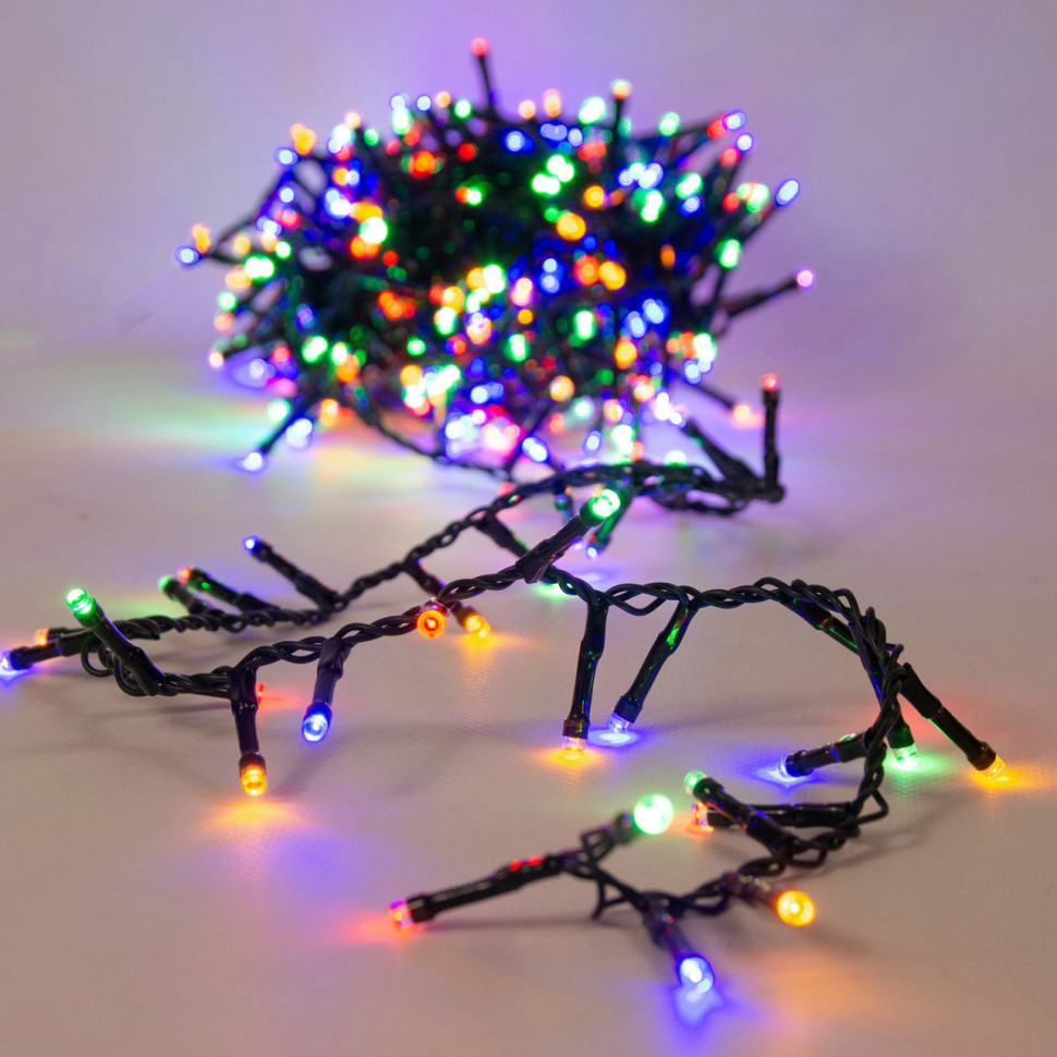 Гірлянда електрична Chomik 5900779879492 мультикольорова, від мережі 200 LED, 10м