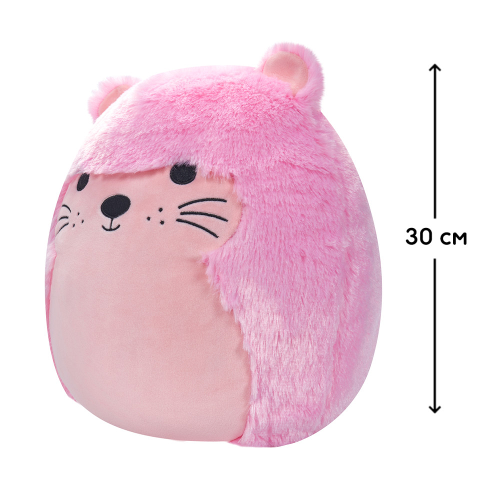 Мягкая игрушка Розовая выдра Squishmallows SQCR00344, 30 см