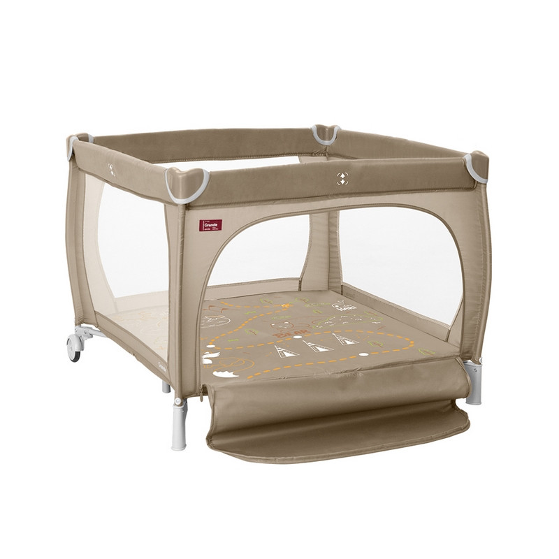 Детский манеж CARRELLO Grande CRL-11504/1 Sand Beige