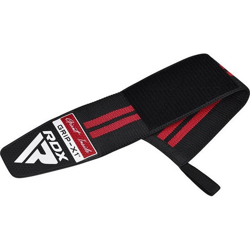 Бинты для запястий (кистевые бинты) GYM WRIST WRAP R11 RDX Inc Limited WAH-WR11BR, BLACK/RED