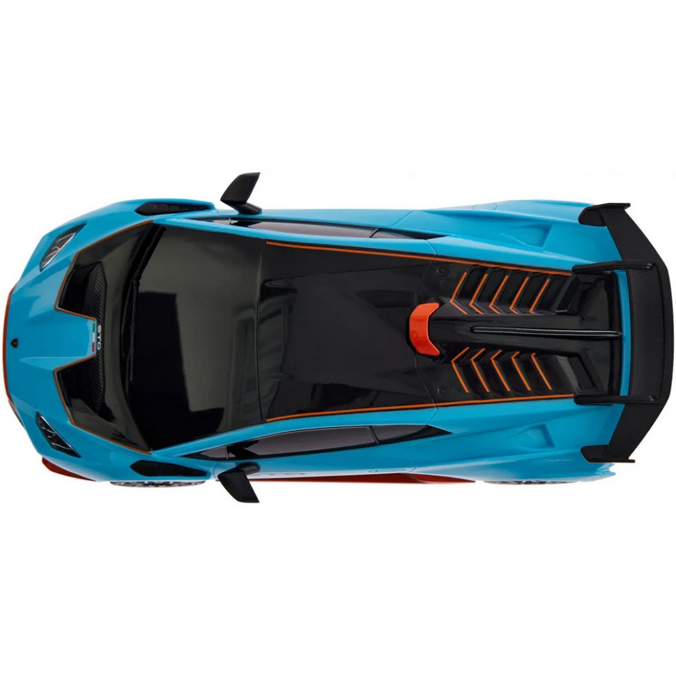 Машинка на радиоуправлении Lamborghini Huracan STO Rastar 98800 blue 1:24 
