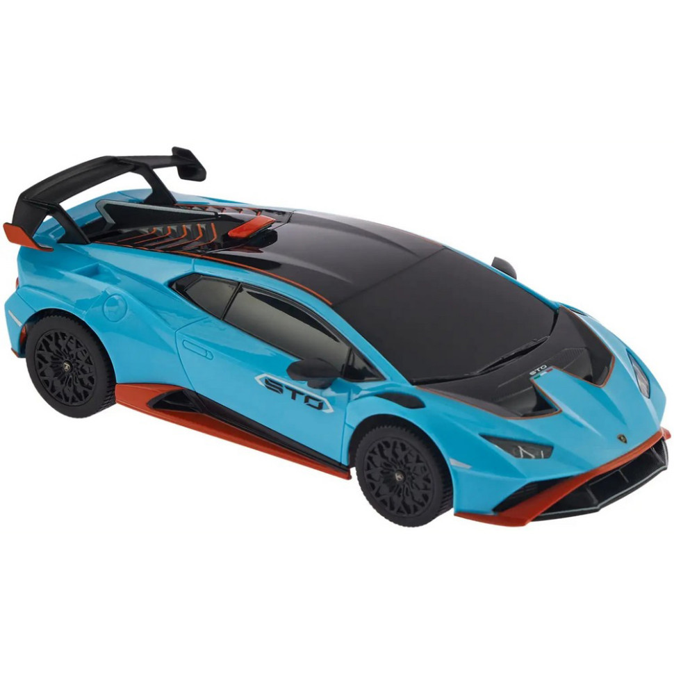 Машинка на радиоуправлении Lamborghini Huracan STO Rastar 98800 blue 1:24 