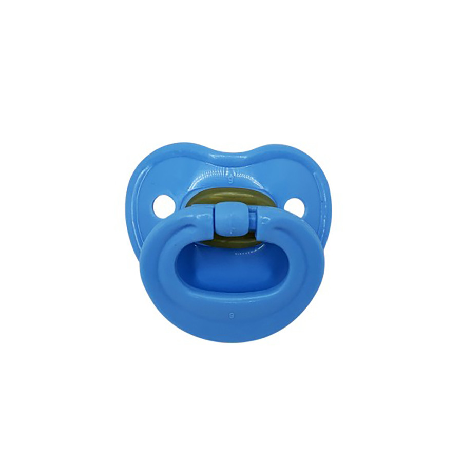 Детская пустышка латексная Mega Zayka MGZ-0550(Blue) от 6 месяцев