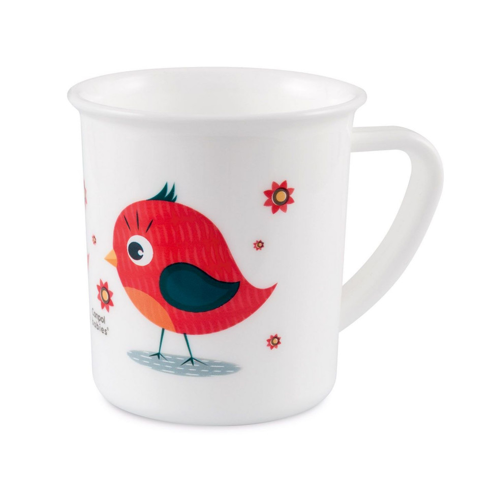 Детский набор посуды Cute Animals Canpol babies 4/401_red 5 предметов