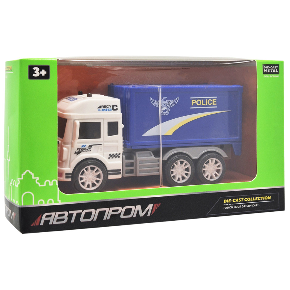 Дитяча ігрова машинка Поліція АВТОПРОМ AP7473(Blue3) пластик