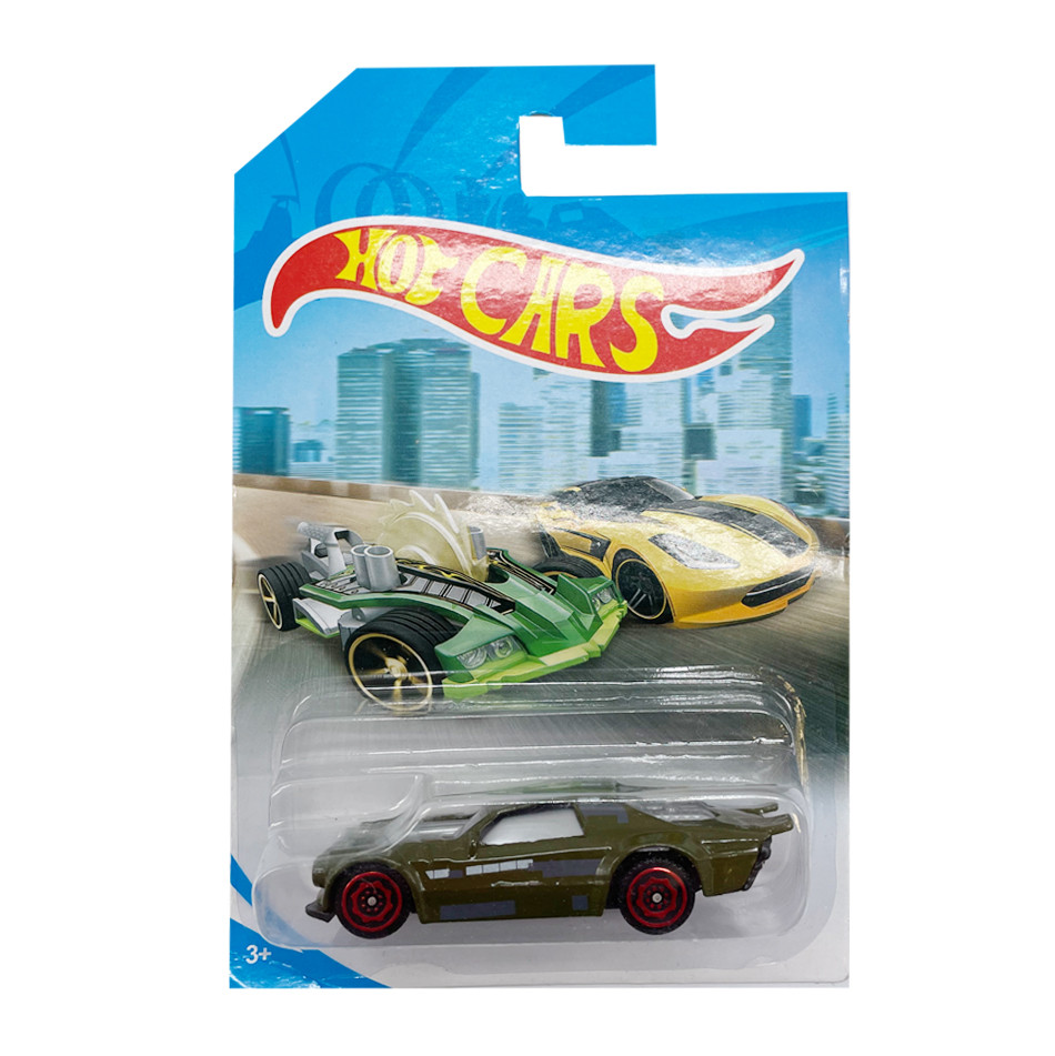Машинка игровая металлическая Hot cars Bambi 324-204-7 масштаб 1:64