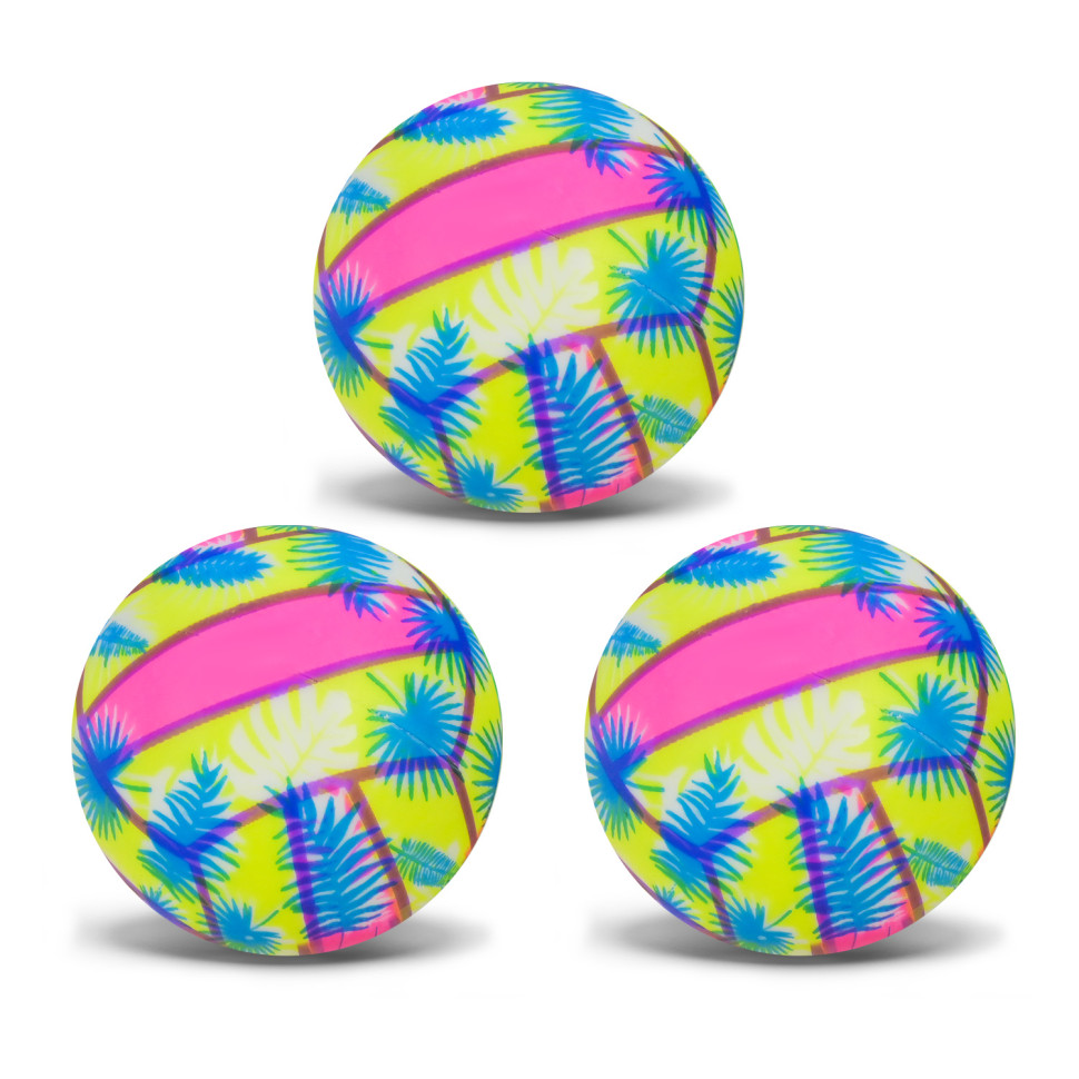 Дитячий яскравий Гумовий м'яч Bambi RB26527-3 різнокольоровий, 26 грам