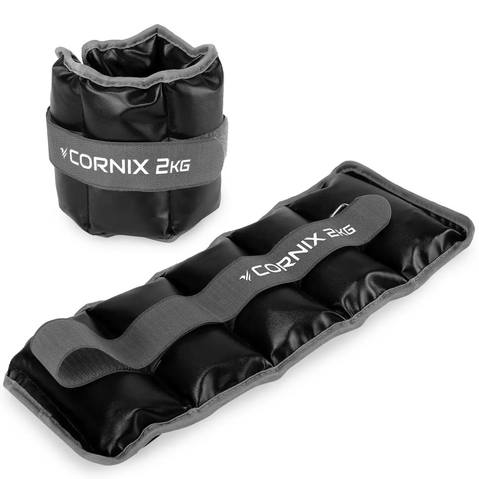 Утяжелители-манжеты для ног и рук Cornix XR-0400, 2 x 2 кг