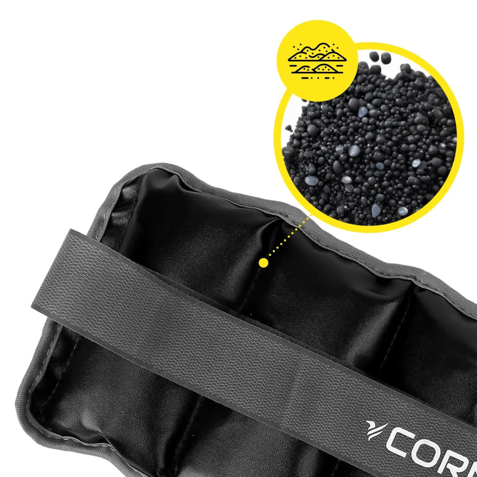 Утяжелители-манжеты для ног и рук Cornix XR-0400, 2 x 2 кг