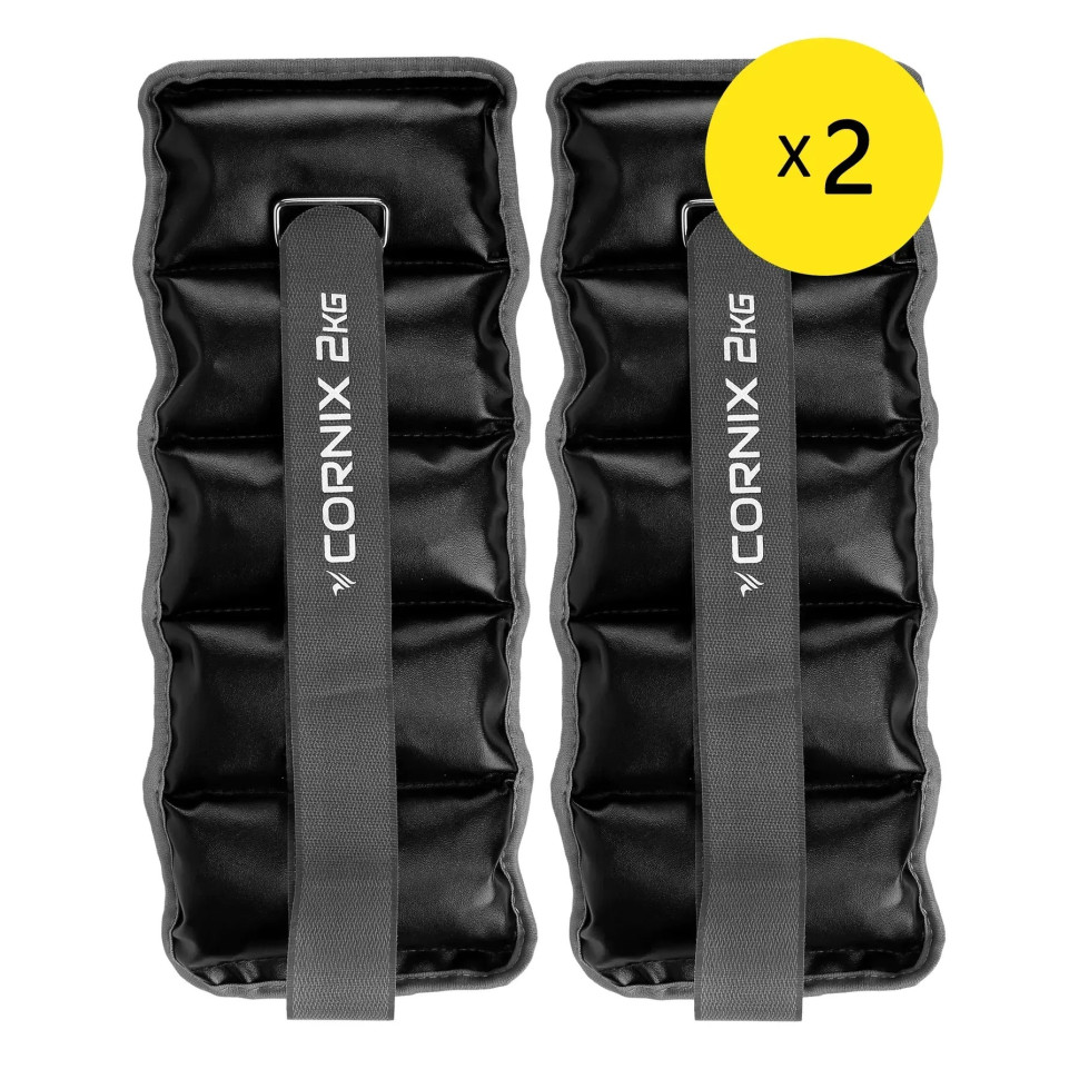 Утяжелители-манжеты для ног и рук Cornix XR-0400, 2 x 2 кг