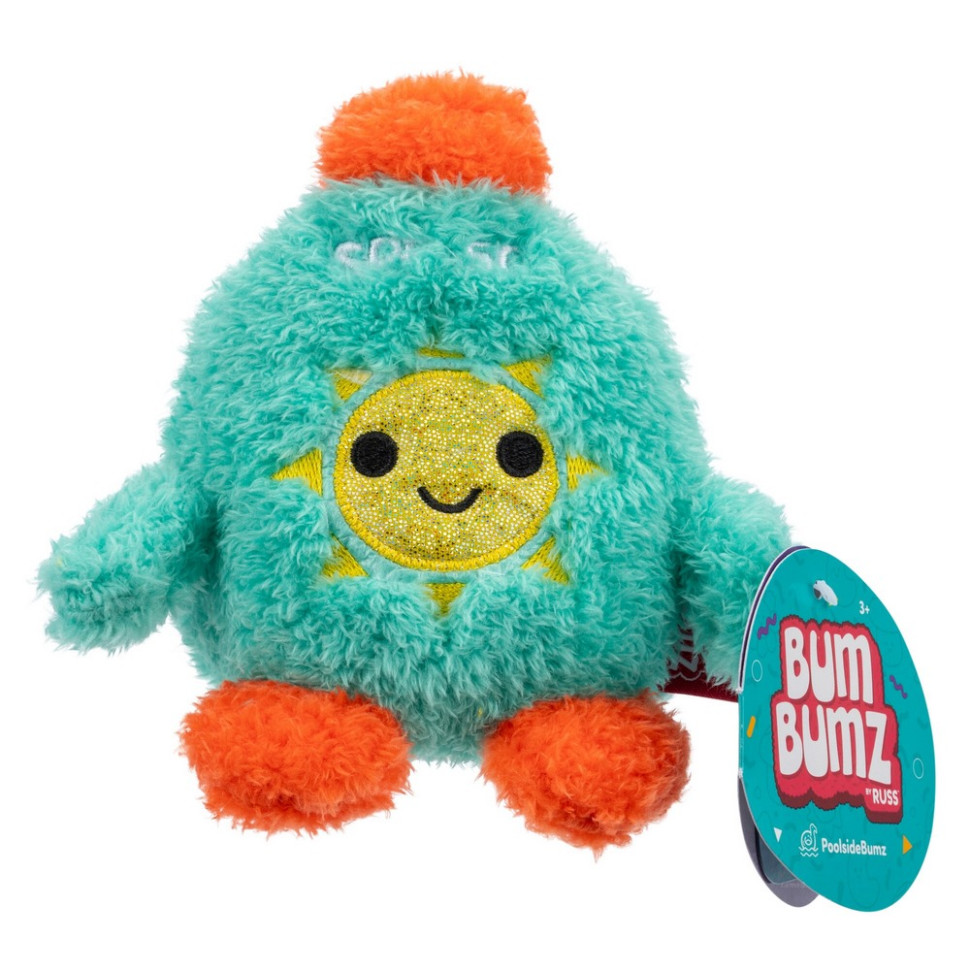 Детская мягкая игрушка Солнцезащитный крем Сол PoolsideBumz BumBumz RBBZ00719, 11 см
