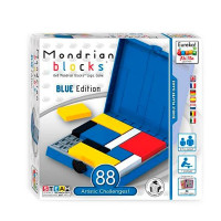 Головоломка Блоки Мондріана (блакитний) Eureka Ah! Ha Mondrian Blocks blue 473555