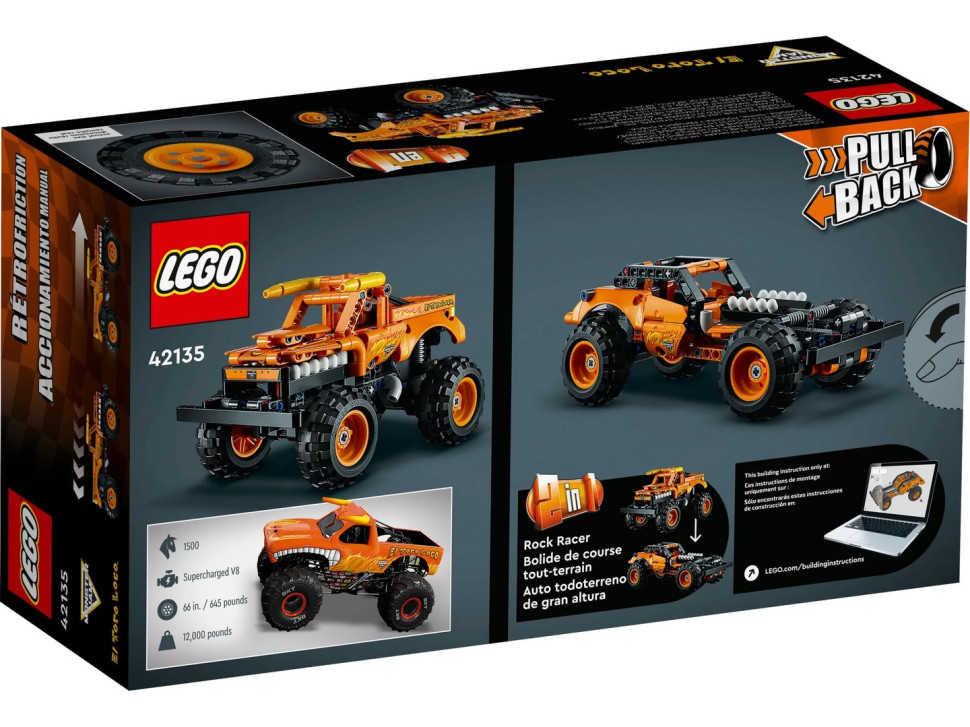 Конструктор LEGO Technic Monster Jam™ El Toro Loco™ 42135