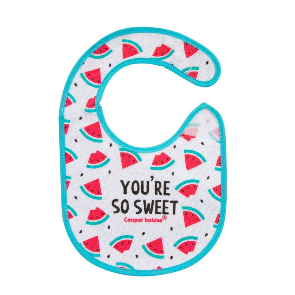 Детский слюнявчик So Cool Canpol babies 15/114_pin хлопковый