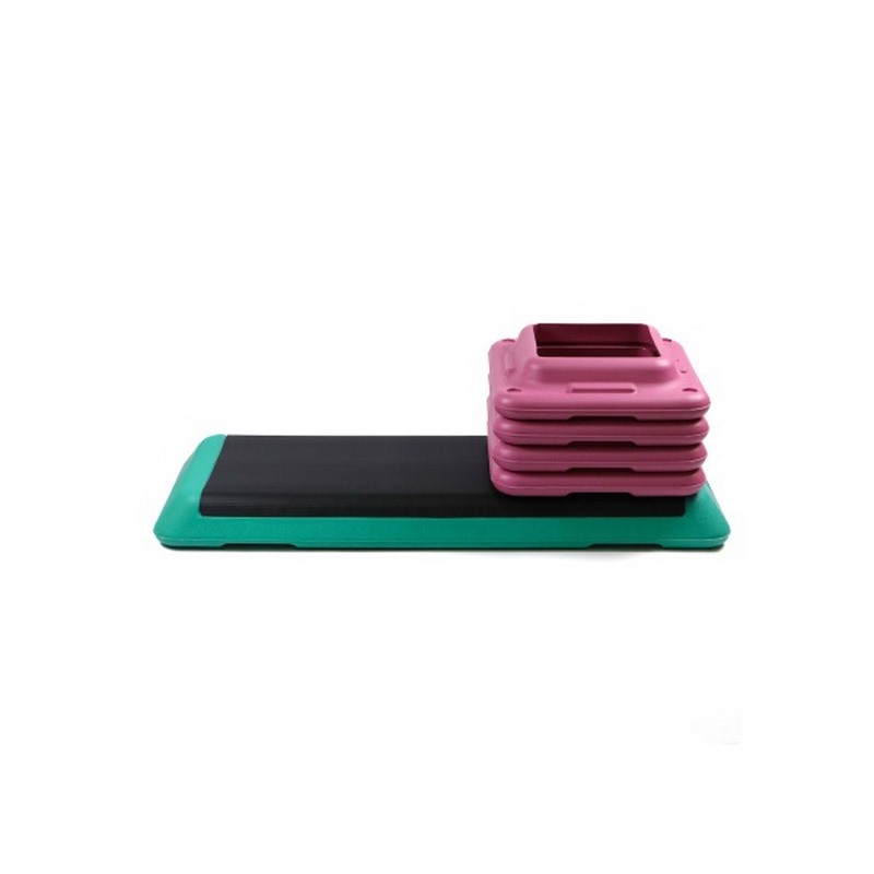 Степ-платформа FF22H1B Generation Fitness 10272 зелено-красная