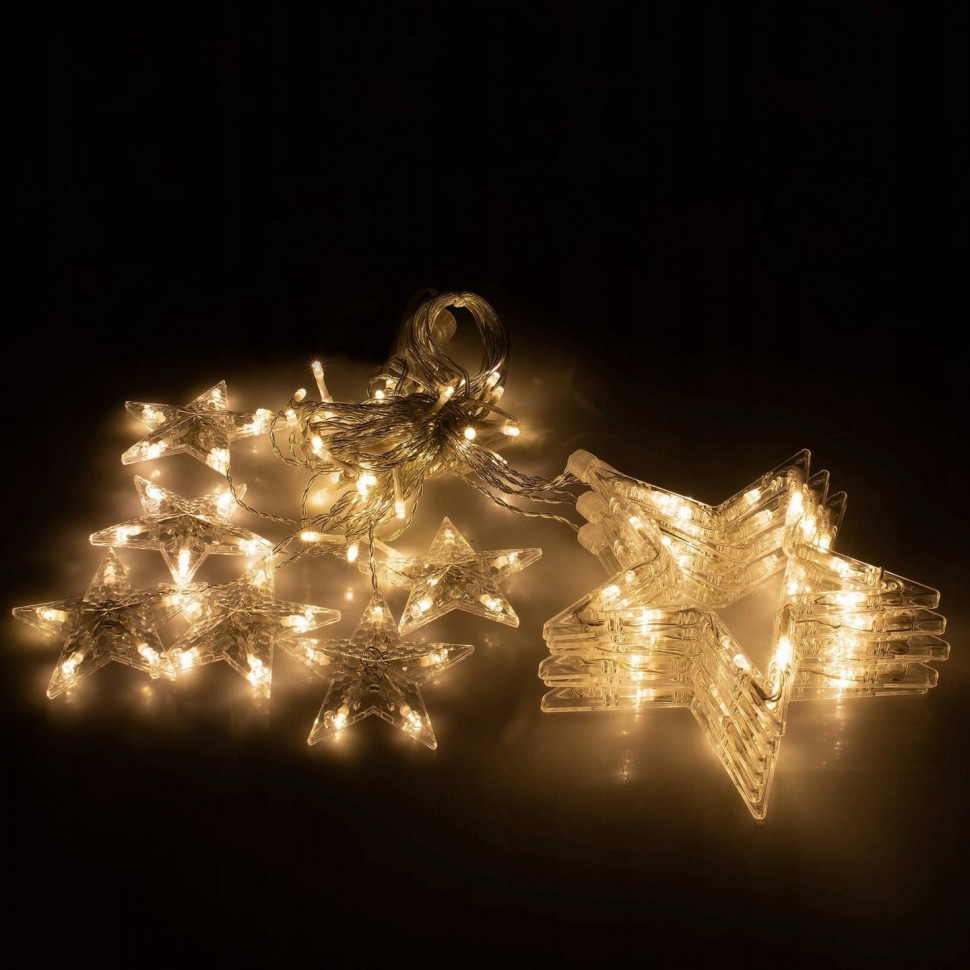 Гірлянда бахрома вулична Springos CL4012, 2 м 138 LED, Warm White