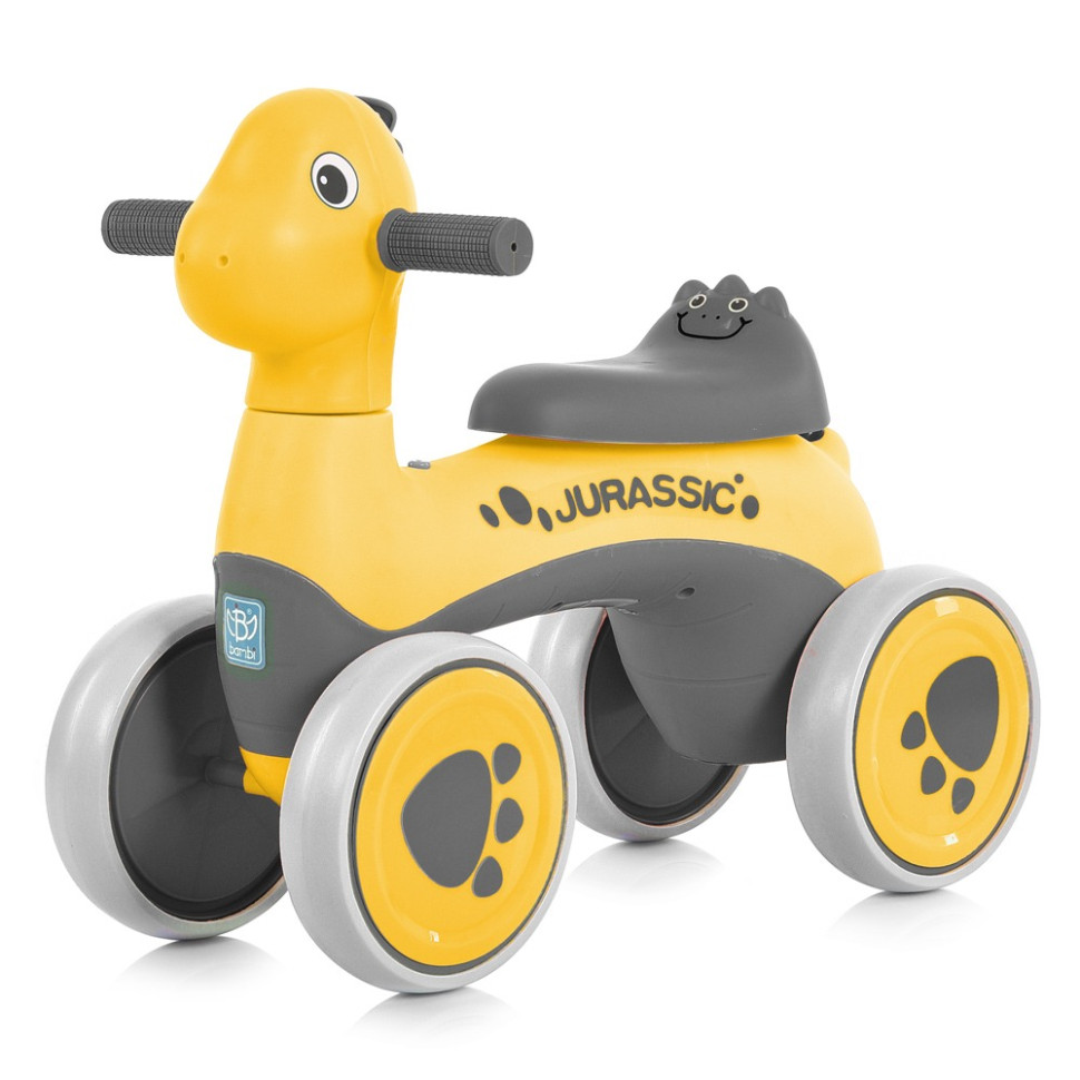 Дитяча каталка-толокар Bambi M 5853E-6 жовтий, до 25 кг
