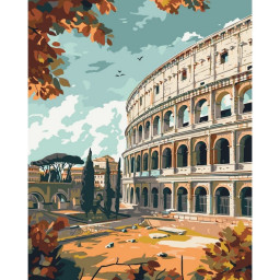 Картина по номерам "Колизей" Art Craft 11069-AC 40x50 см Картина по номерам "Колизей" Art Craft 11069-AC 40x50 см