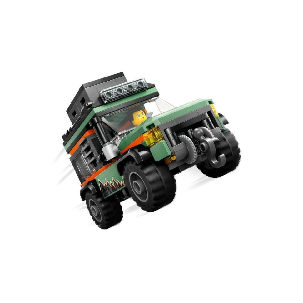 Конструктор Внедорожный горный грузовик 4x4 LEGO 60447, 221 деталь