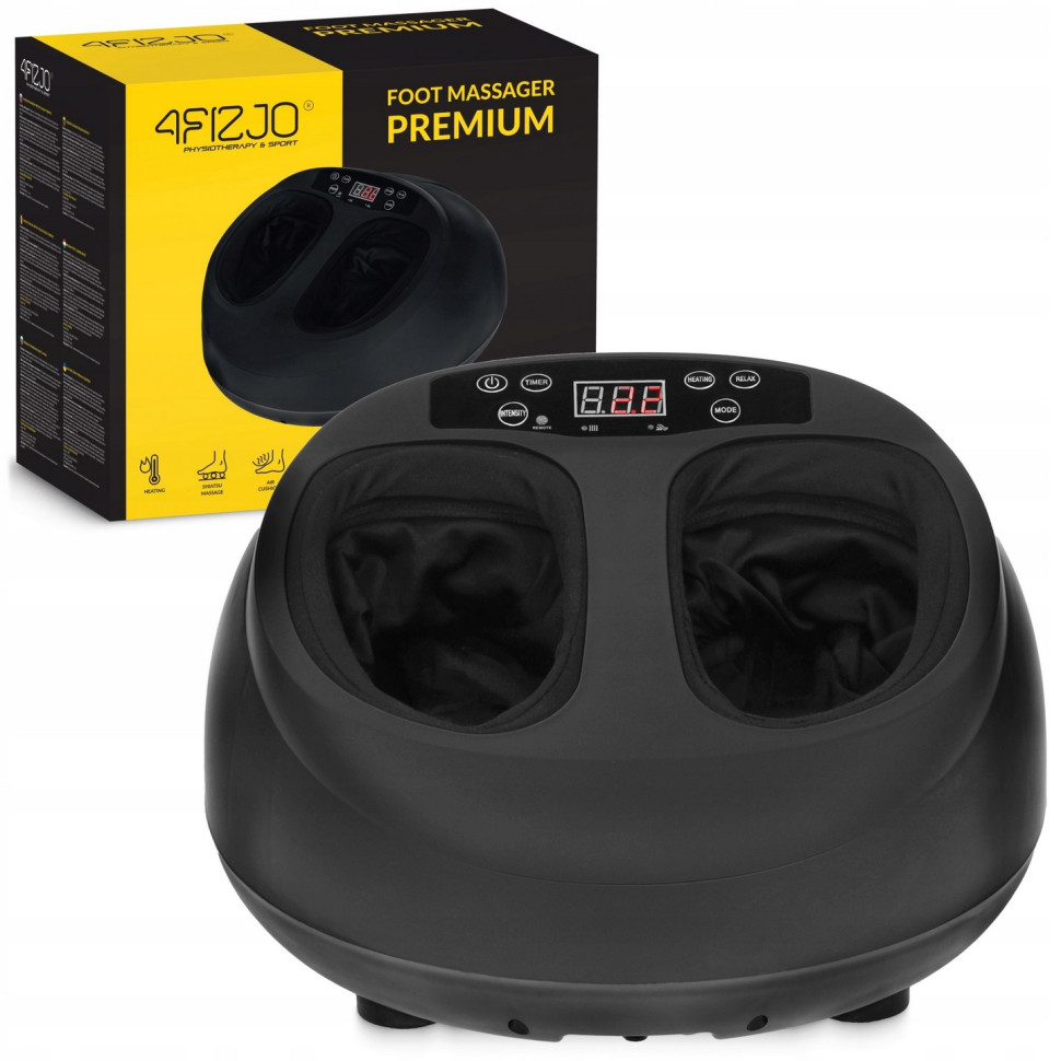 Массажер для стоп многофункциональный Premium 4FIZJO P-5905973403498 с подогревом