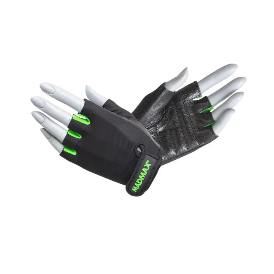 Рукавички для фітнесу MadMax Green MFG-251-Green_XS, XS