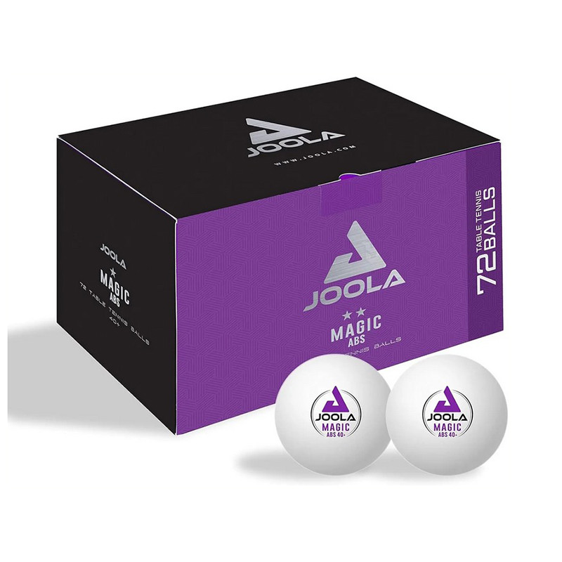 М'ячі для настільного тенісу Magic ABS 40+ Joola 930813, 72 шт
