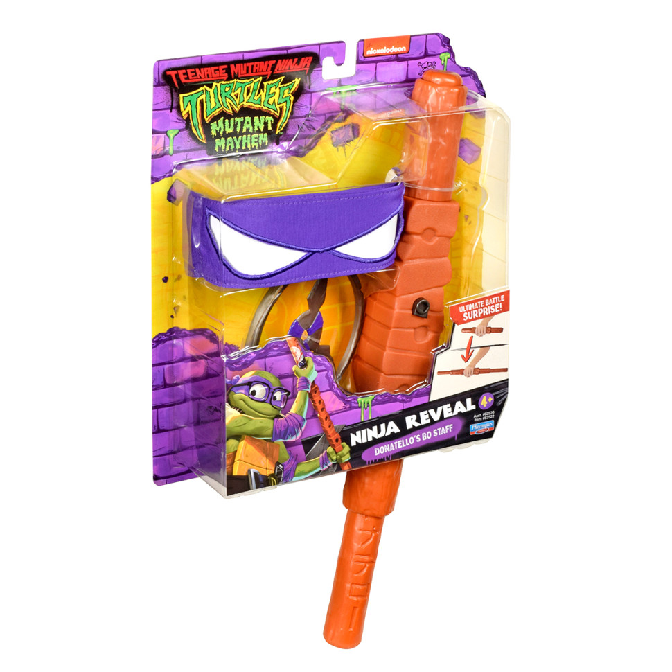Набір іграшкової зброї Жердина бо Донателло TMNT 83522 трансформується