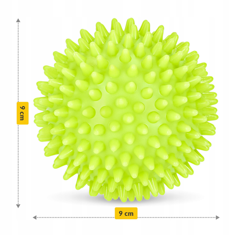 Массажный мяч с шипами Spike Ball 4FIZJO P-5907739311412 размер 9 см