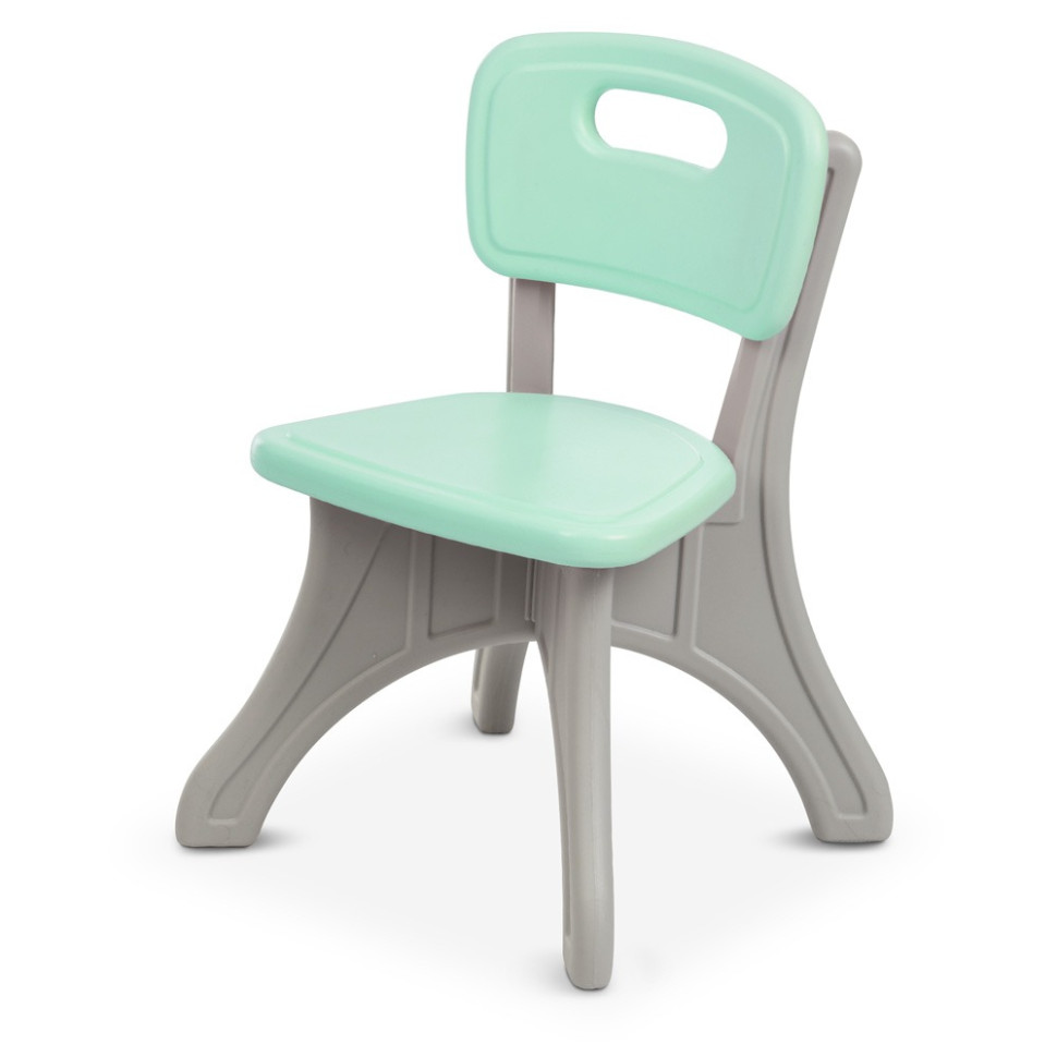 Дитячий столик з двома стільцями Bambi NEW TABLE-5 бежево-м'ятний