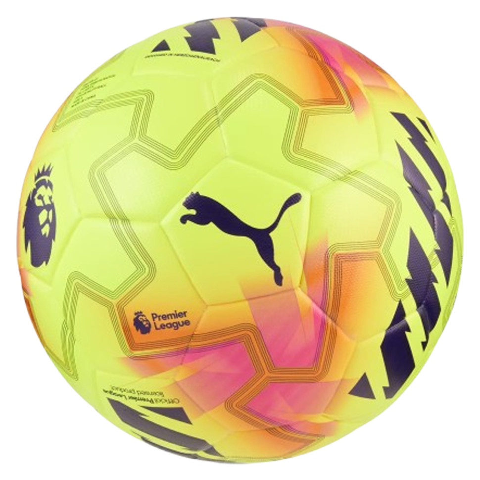 Мяч футбольный Match PL Lights Puma 084705-01 желтый, размер 5