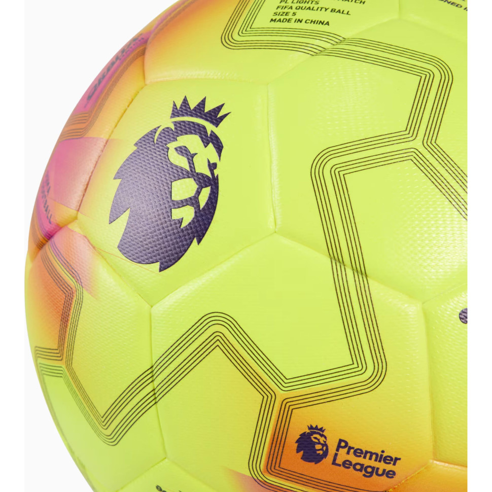 Мяч футбольный Match PL Lights Puma 084705-01 желтый, размер 5