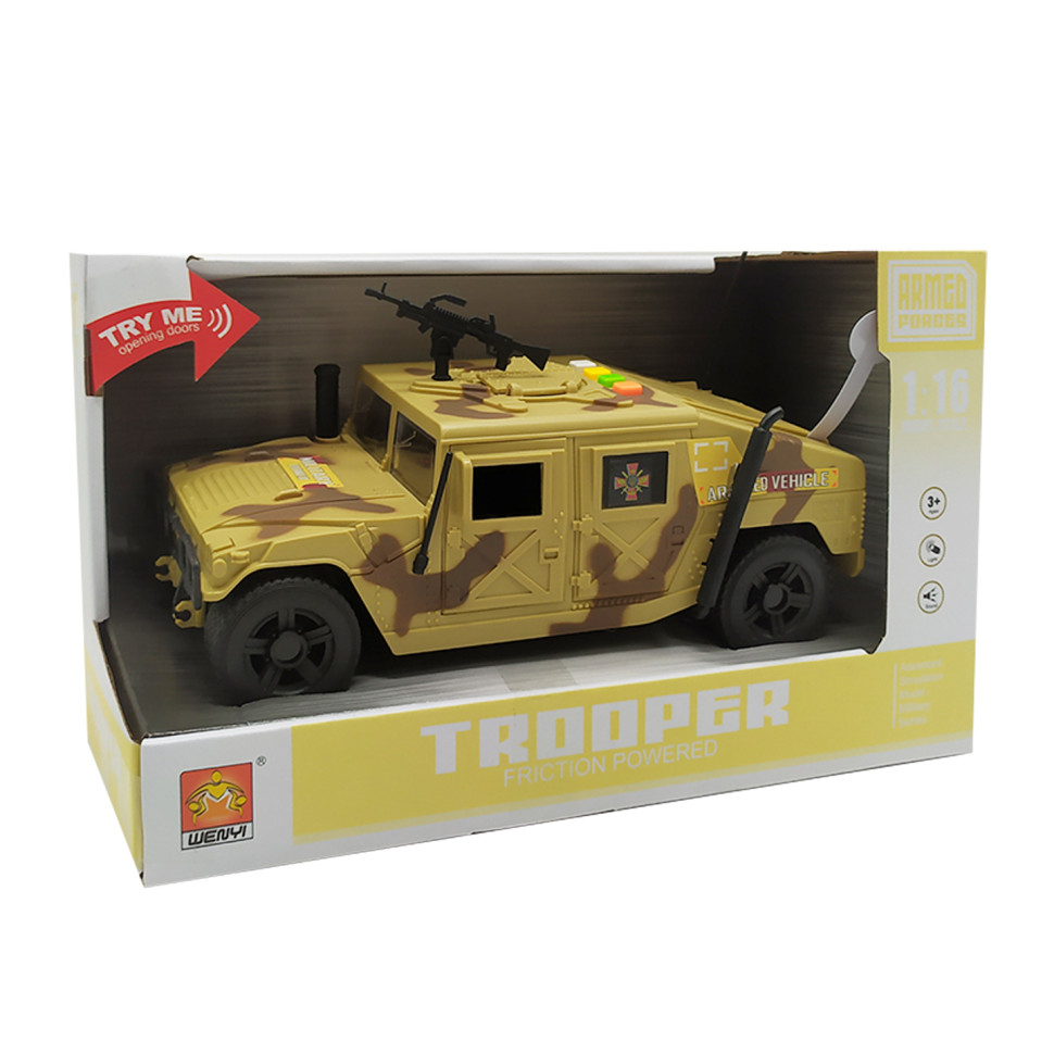 Військовий Джип Bambi WY 610 світло, звук