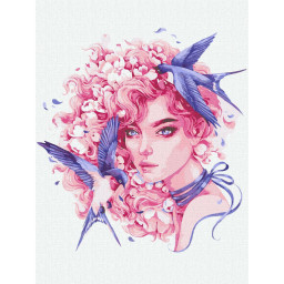 Картина по номерам "Мелодичная" ©lesya_nedzelska_art Идейка KHO4958, 30х40 см