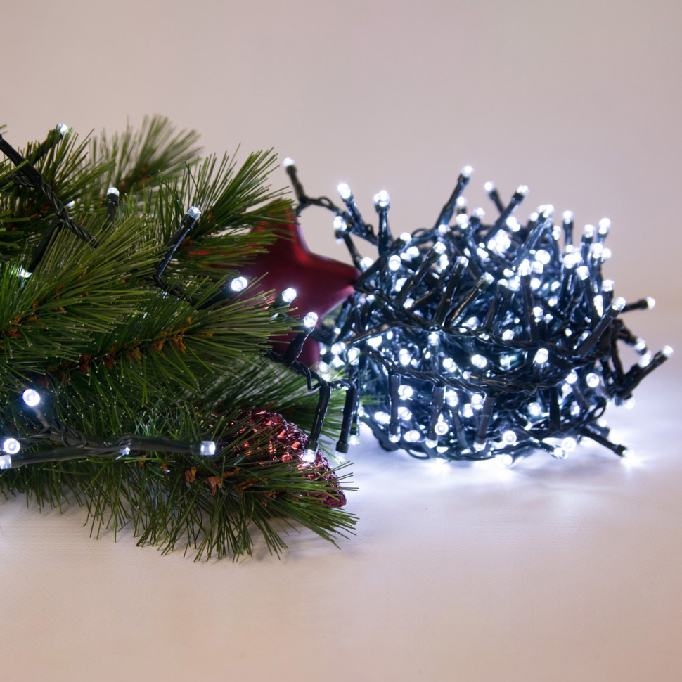 Гірлянда електрична Chomik 5900779879485 холодний білий, від мережі 200 LED, 10м