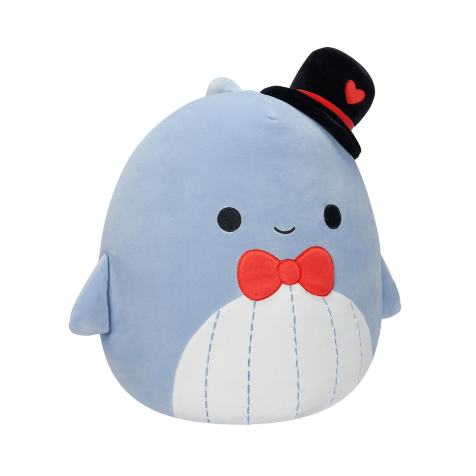 Мягкая игрушка Синий кит Самир Squishmallows SQVA00838, 19 см