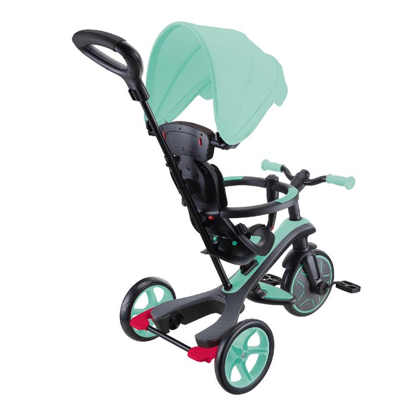 Велосипед детский EXPLORER TRIKE 4в1 DELUXE PLAY GLOBBER 634-206 мятный, до 20кг