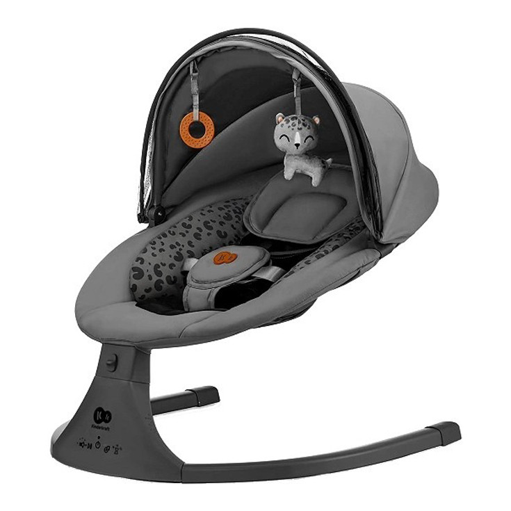 Дитяче крісло-гойдалка Lumi 2 Kinderkraft KBLUMI02DGR0000 Dark Grey