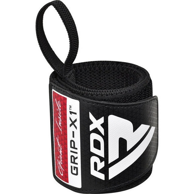 Бинти для зап'ясть (кистьові бинти) GYM WRIST WRAP R11 RDX Inc Limited WAH-WR11BW, BLACK/WHITE