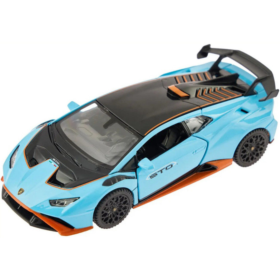 Машинка модель Lamborghini Huracan STO Rastar 64300 blue 1:32 
