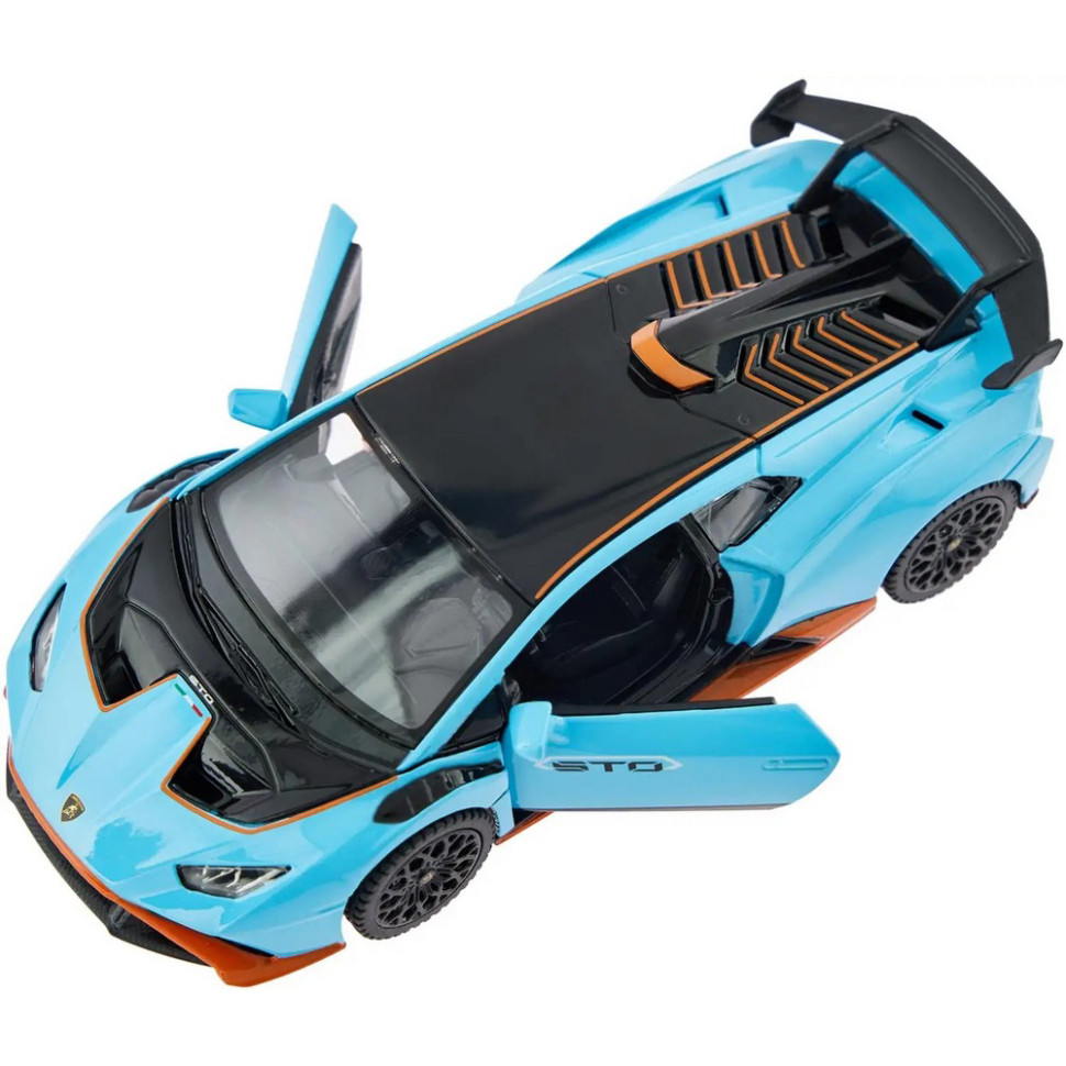 Машинка модель Lamborghini Huracan STO Rastar 64300 blue 1:32 