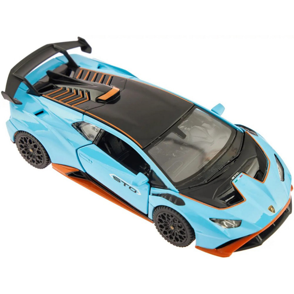Машинка модель Lamborghini Huracan STO Rastar 64300 blue 1:32 